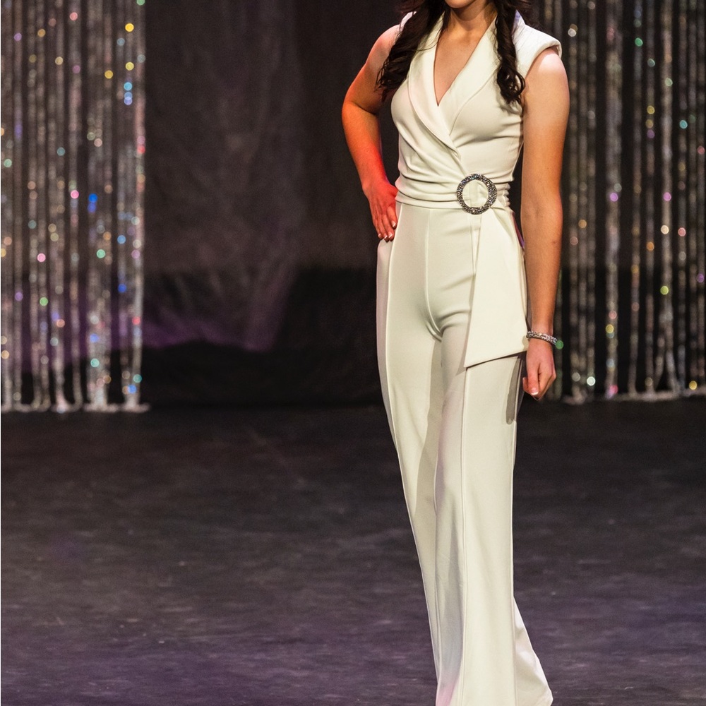 White Pageant Jumpsuit